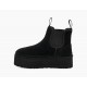 Ghete Dama, UGG, Neumel Platform Chelsea 1134526-BLK